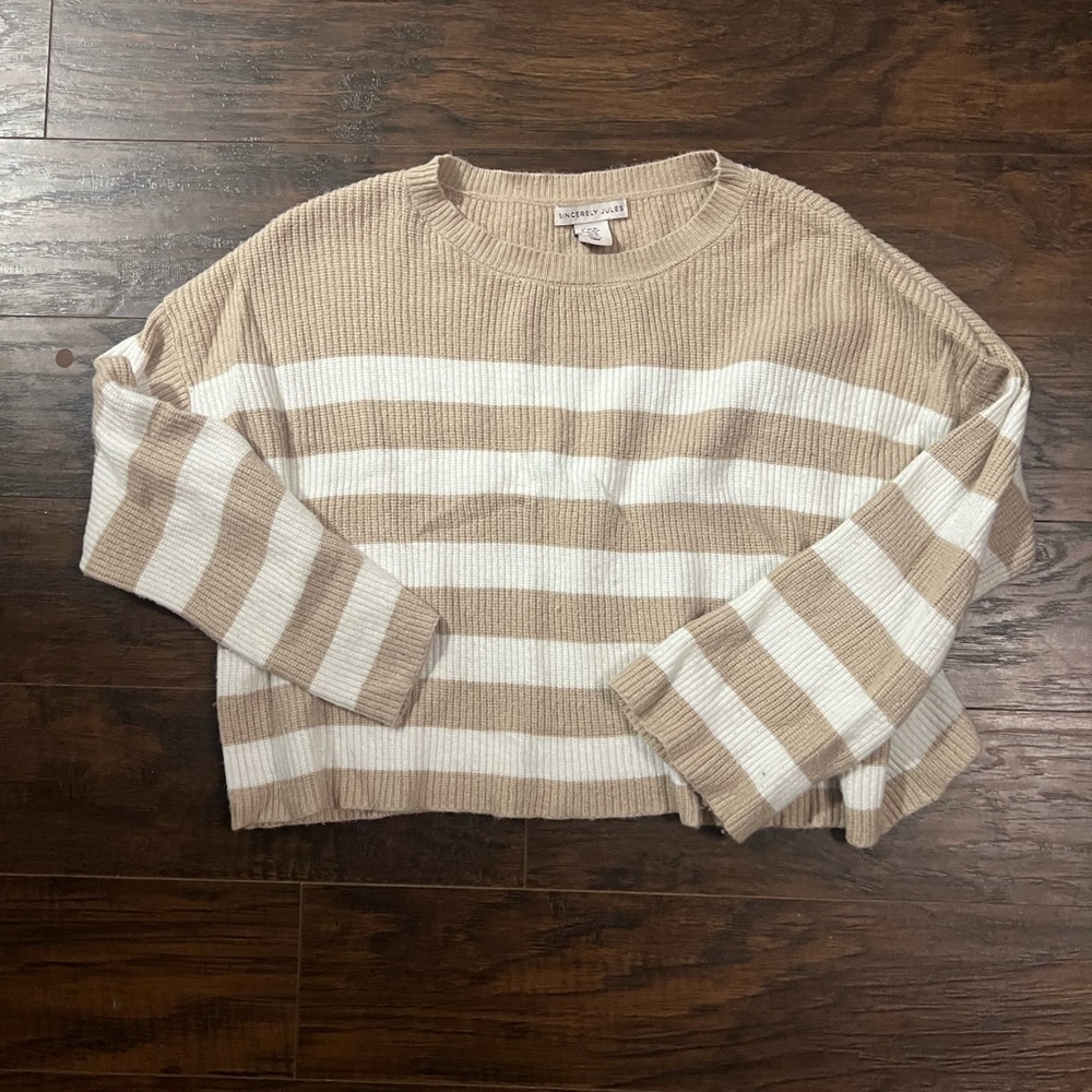 Sincerely Jules crop sweater
